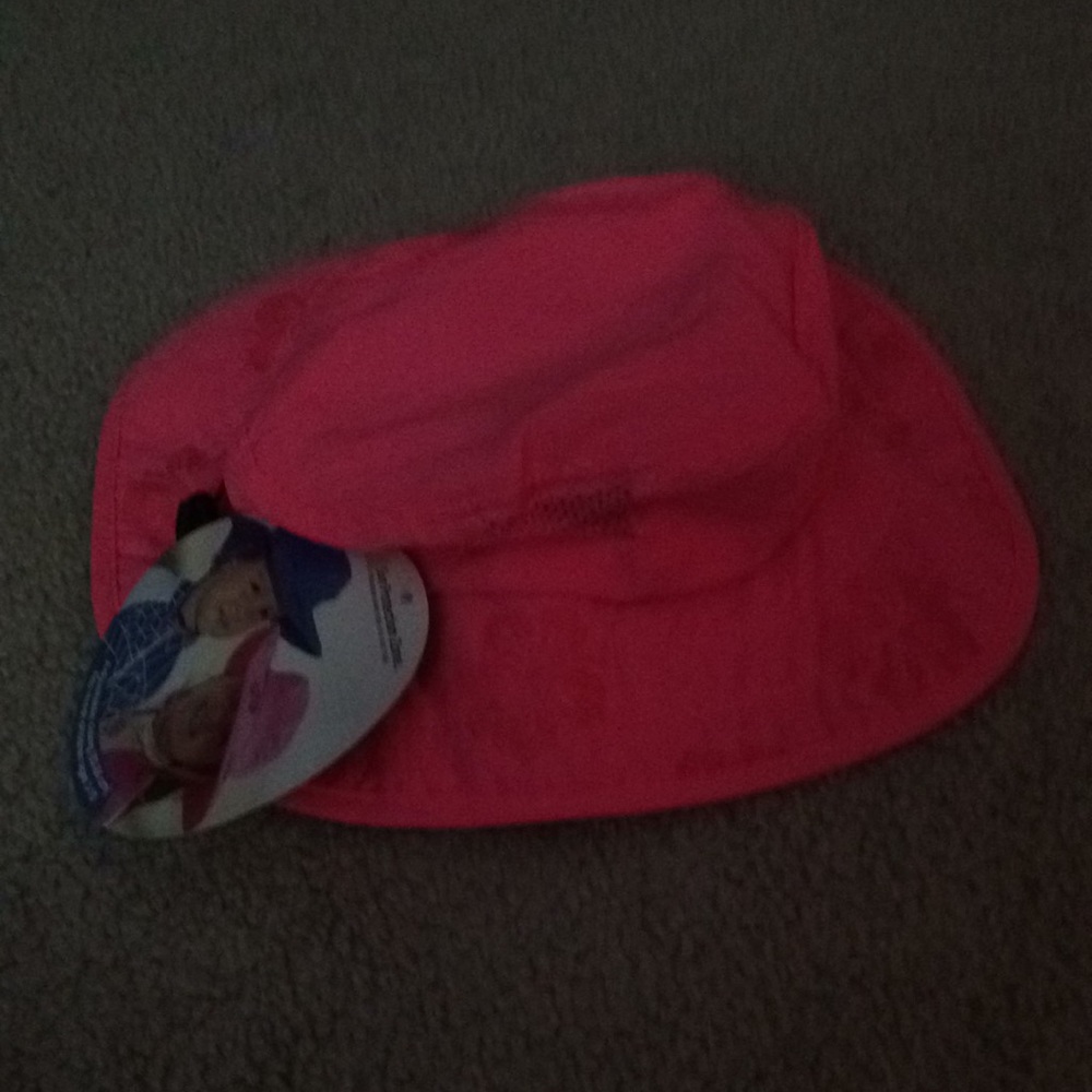 Pink summer hat